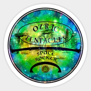 Ozric Tentacles - Space Rocker - Stars And Stones. Sticker